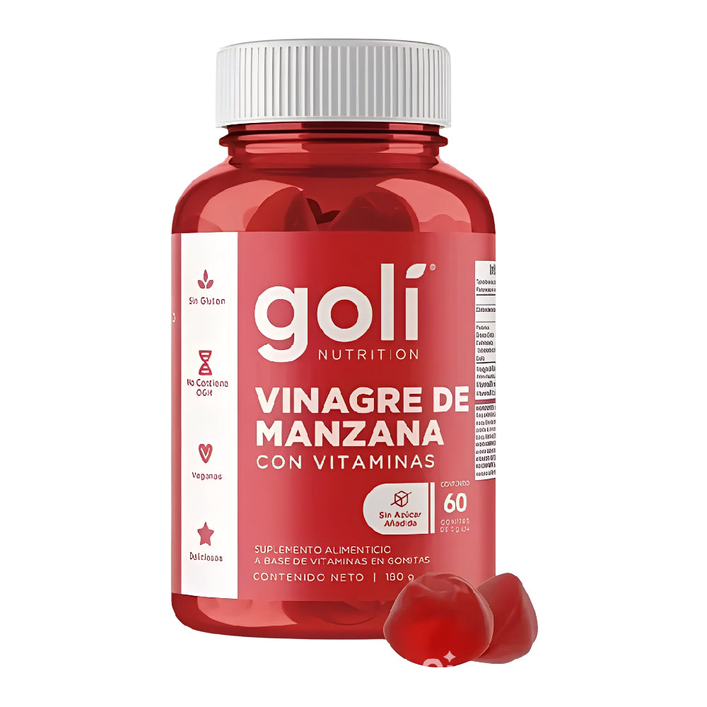 GOMAS GOLI NUTRITION VINAGRE DE MANZANA