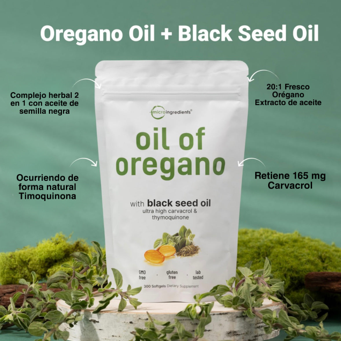 ACEITE DE OREGANO EN CAPSULSAS