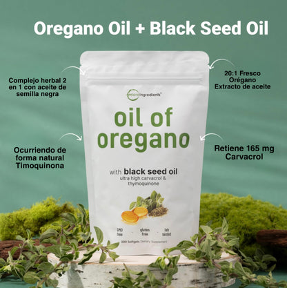 ACEITE DE OREGANO EN CAPSULSAS